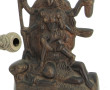 Lot comprenant une divinité indienne en 