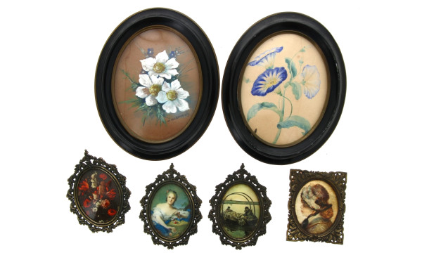 Ecole Française fin XIXème "Bouquet de f