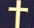 Pendentif croix en or jaune 18 carats, p