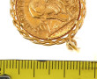 Pièce de 20 F or montée en pendentif, mo
