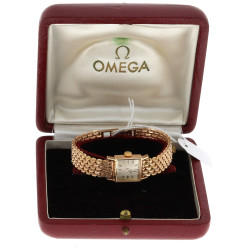 OMEGA - Montre bracelet de dame en or ja