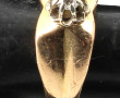 Bague jonc ancienne en or jaune 18 carat