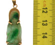 Pendentif en or jaune 18 carats, sertie 
