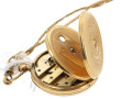 Montre de col en or jaune (diam. 3,2 cm 