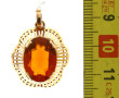 Pendentif en or jaune 18 cts, poinçon tê