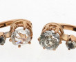 Paire de boucles d'oreilles style dormeu