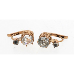Paire de boucles d'oreilles style dormeu