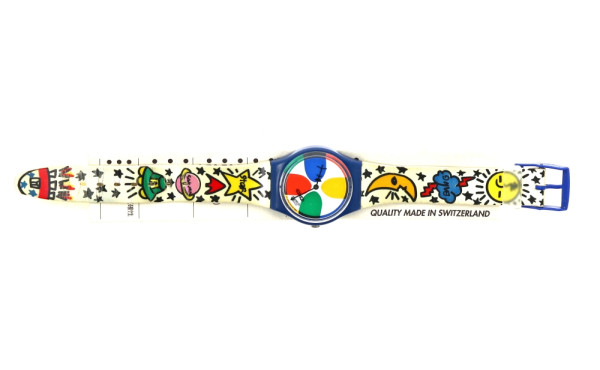 SWATCH - Montre bracelet 1992, modèle "S