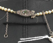 Petit collier de perles de culture en ch
