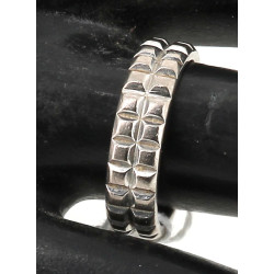 BOUCHERON - Alliance en or gris 18 carat