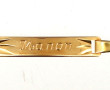 Gourmette "Manon" en or jaune 18 carats,