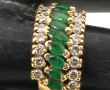 Bague jonc en or jaune 18 carats, poinço
