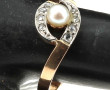 Bague ancienne en or jaune 18 carats, po