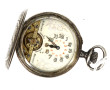 Montre de gousset en argent, poids brut 