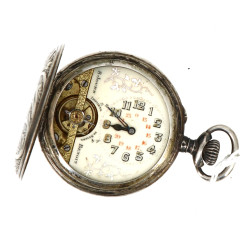 Montre de gousset en argent, poids brut 