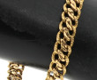 Bracelet ancien à maille souple, acciden