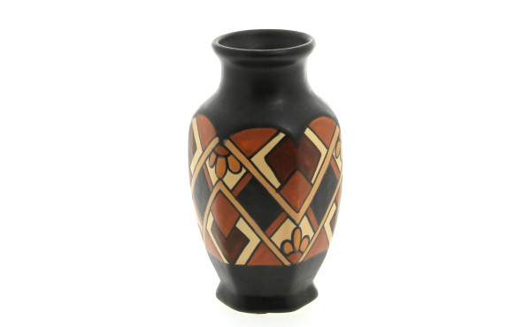 Vase en céramique à décor géométrique da