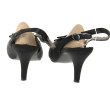 MASCARA - Paire d'escarpins ouverts sati