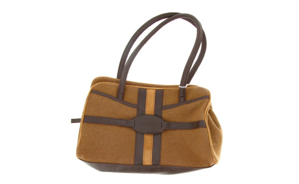 CERRUTI - Sac à deux anses en toile cara