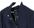 BREAL - Manteau femme bleu marine ceintu