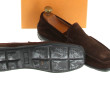 CHARLES JOURDAN - Paire de mocassins cro