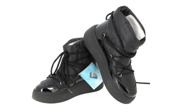 K HIKE- Après-ski femme noirs, fourré, p