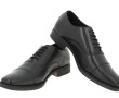 REDFOOT - Paire de derby homme, cuir noi
