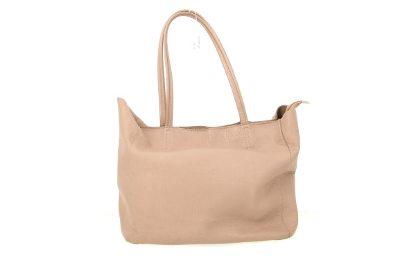 FANLI - Sac à deux anses en cuir grainé,