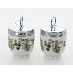 Royal Worcester - Paire de cuit-œufs en 