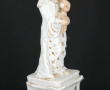 STE VIERGE XIXème - Statuette en porcela