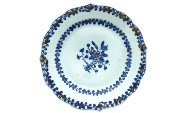 CHINE XVIIIème, Cie des Indes - Assiette