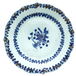 CHINE XVIIIème, Cie des Indes - Assiette