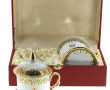 Thaïlande - Paire de tasses couvertes av