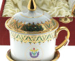 Thaïlande - Paire de tasses couvertes av