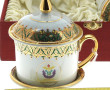 Thaïlande - Paire de tasses couvertes av
