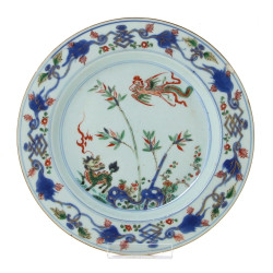 CHINE XVIIIème - Cie des Indes - Assiett