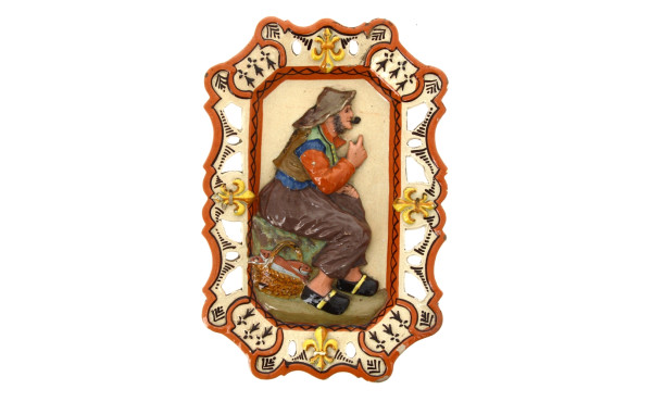 PORQUIER BEAU - Petit plat décoratif en 