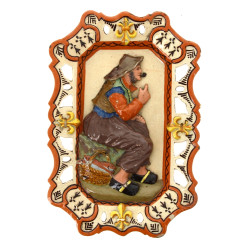 PORQUIER BEAU - Petit plat décoratif en 