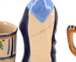Henriot et HB Quimper - Lot de 4 pièces 