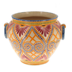 HENRIOT Quimper - Cache-pot en faïence p
