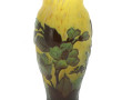 LAFLOR, Nancy - Vase en verre teinté dét