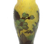 LAFLOR, Nancy - Vase en verre teinté dét