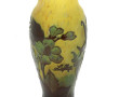 LAFLOR, Nancy - Vase en verre teinté dét