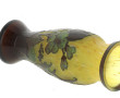 LAFLOR, Nancy - Vase en verre teinté dét