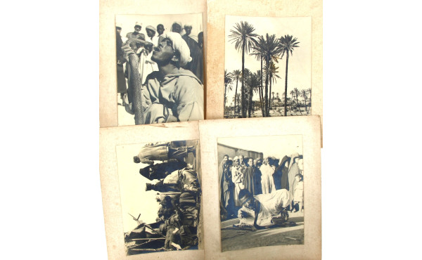 4 tirages photographiques nord afrique d