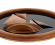 1/2 coque en bois à vue ronde "Kurun", c