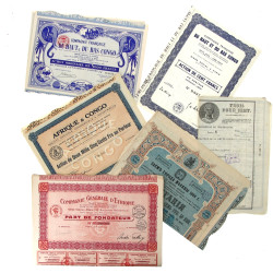 Lot de bons au porteur