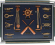 Thème MARINE - Lot de 2 encadrements déc