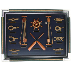 Thème MARINE - Lot de 2 encadrements déc