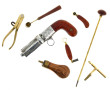 Revolver poivrière à six canons (le ress